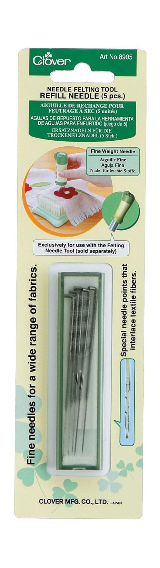 Aiguilles à stylo pour feutrage