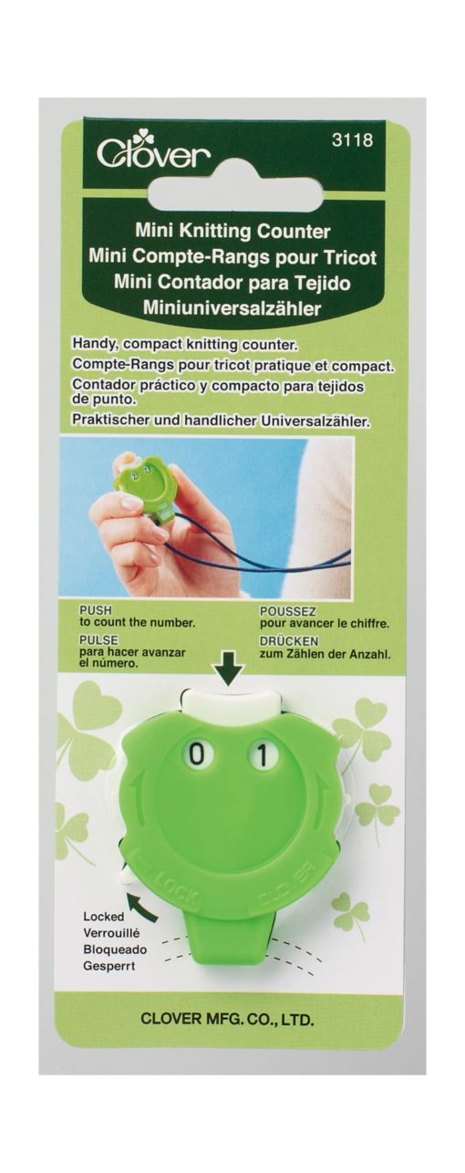 Mini compte rangs pour tricot