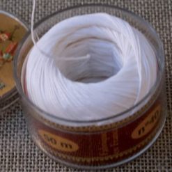 Fil au chinois 50m n°40 blanc