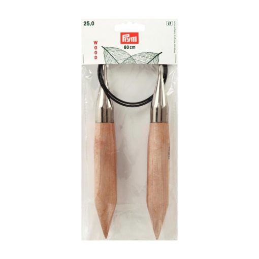 Aiguille circulaire Bois : 80cm/n°25