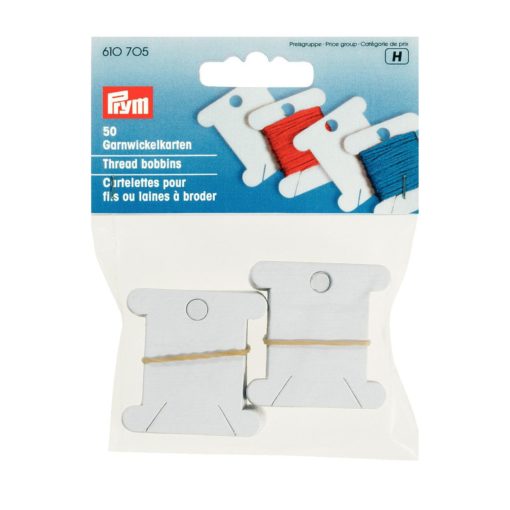 Cartelettes pour fils ou laines à broder