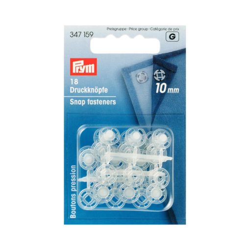 Pression plastique transparent